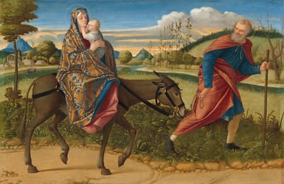 'La huida a Egipto', de Vittore de Carpaccio (1515).