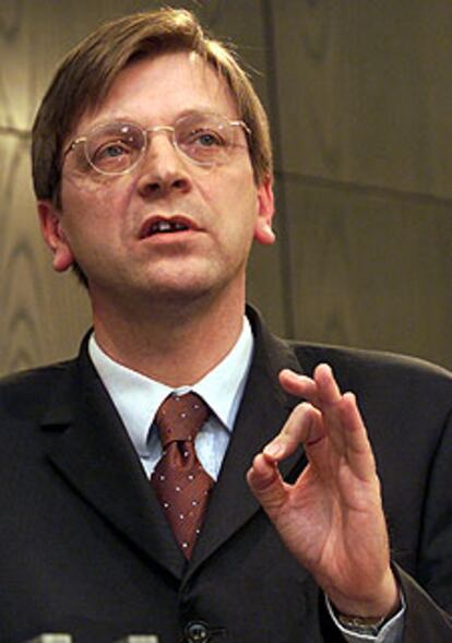El primer ministro belga, Guy Verhofstadt.