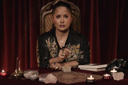 Salma Hayek como Pina Auriemma en ‘La Casa Gucci’.