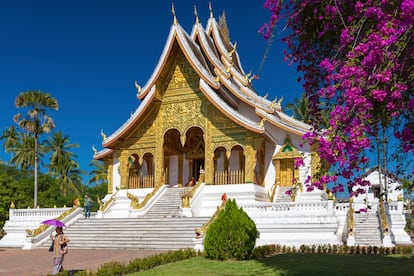 Exterior del Palacio Real de Luang Prabang.
