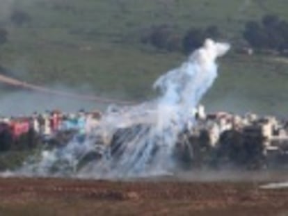 Un grup de militars espanyols va gravar part de l atac en el qual va morir el caporal Soria al sud del Líban. La reacció d Israel va ser una sorpresa per a ells