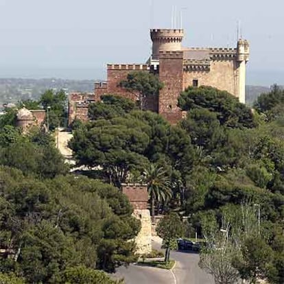 Castillo de Castellet en el Alt Peneds.