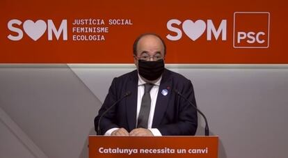 El primer secretario del PSC, Miquel Iceta.