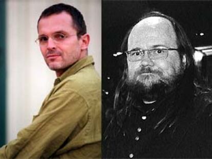 Miguel Bosé y Santiago Segura.