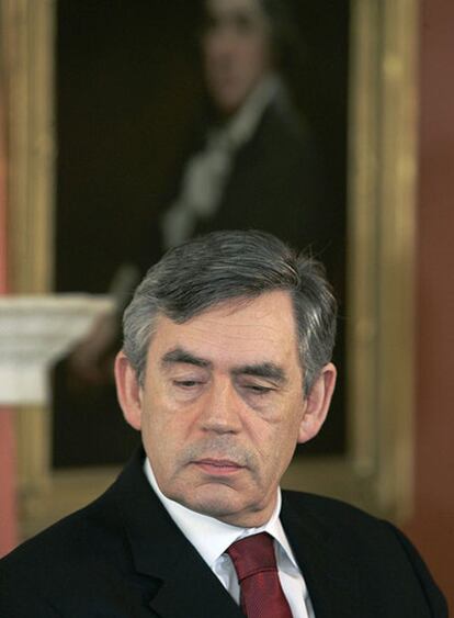 El primer ministro británico, Gordon Brown.