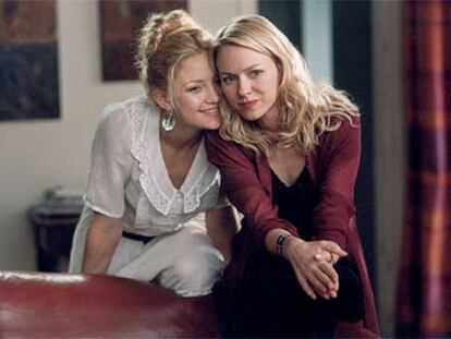 Kate Hudson, a la izquierda, y Naomi Watts, en <i>Le divorce.</i>
