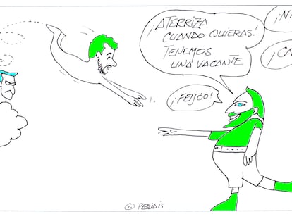 Peridis: aterrizaje