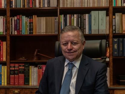 Arturo Zaldívar, ministro presidente de la Suprema Corte de Justicia de México.
