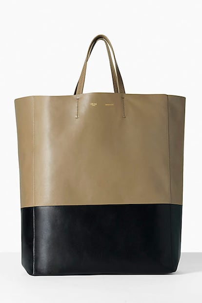 Bolso bicolor, de Céline.