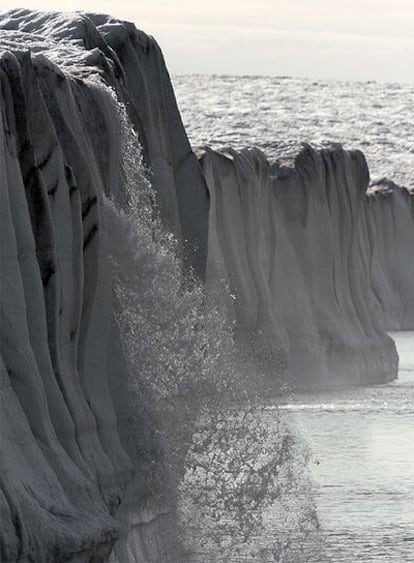 En la foto de archivo (17/8/09), el glaciar Humboldt, en Groenlandia.