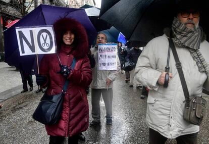 Manifestació a Madrid.