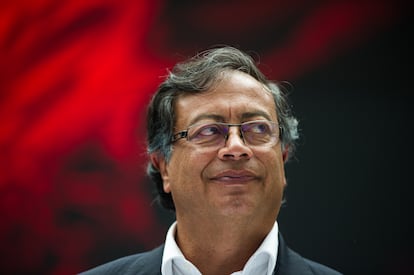 Gustavo Petro en Bogotá, en una foto de archivo.