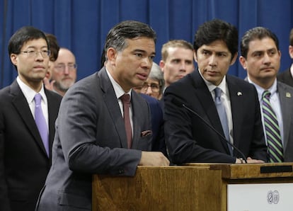 Legislators in the California Assembly on Monday.