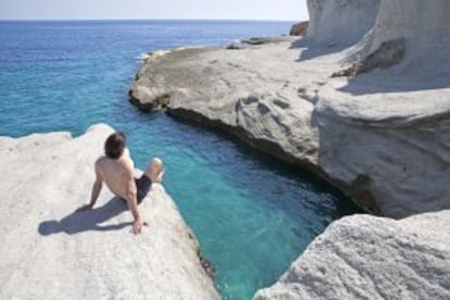 La cala de Enmedio, en Cabo de Gata (Almería).