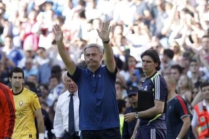 Mourinho se despide de la afición