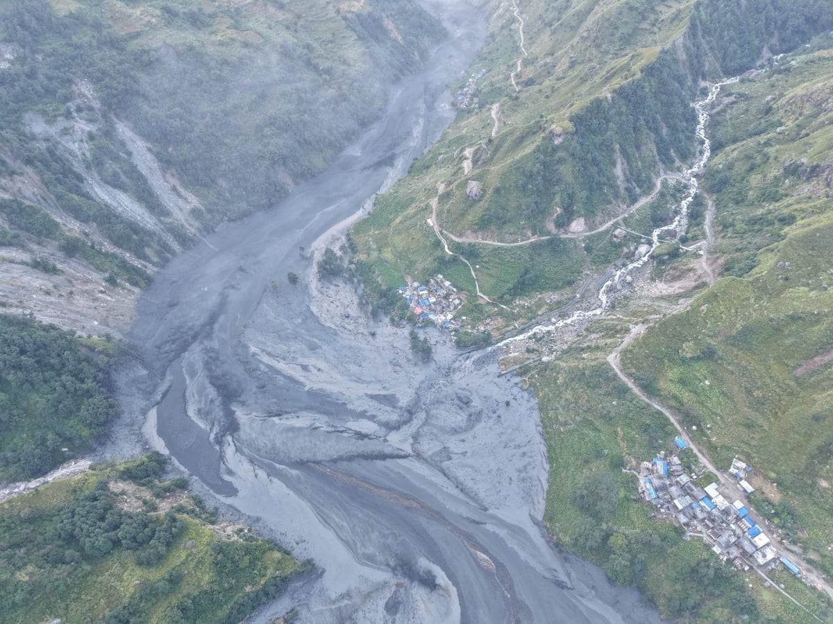 نیپال میں ایک نئے حملے کی تصاویر