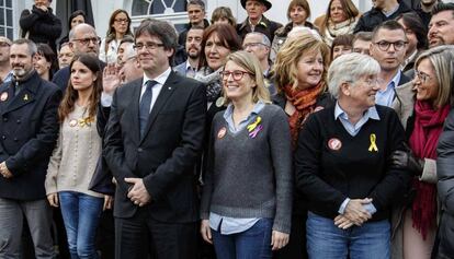 Carles Puigdemont, a Bruges, el passat dia 25.