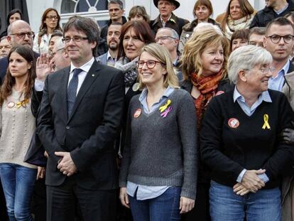 Carles Puigdemont, a Bruges, el passat dia 25.