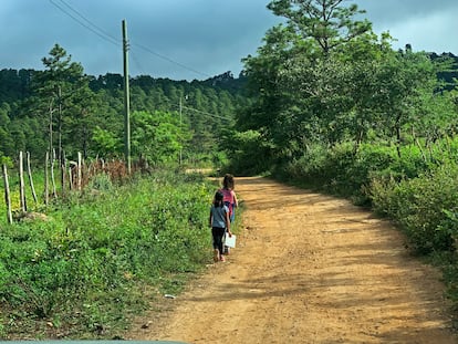 Los menores seleccionados para el programa de tutorías viven en las zonas rurales de Honduras.