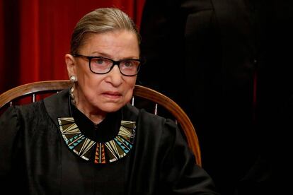 La juez Ruth Bader Ginsburg.