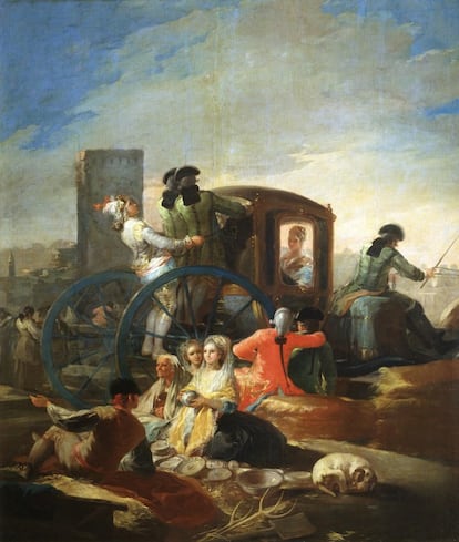 Francisco de Goya. Óleo sobre lienzo, 259 x 220 cm. 1778 - 1779