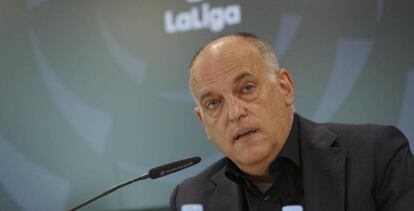 Javier Tebas, presidente de LaLiga