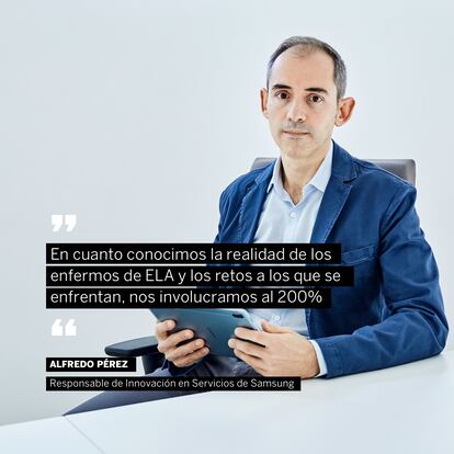 Alfredo Pérez, responsable de Innovación en Servicios de Samsung.