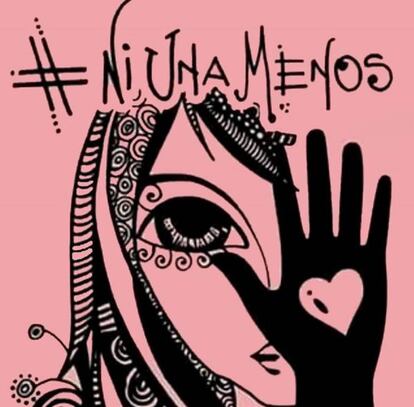 La imágen creada por la artista cordobesa para la fecha.