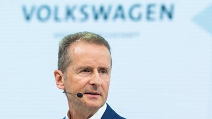 El presidente del grupo Volkswagen, Herbert Diess.