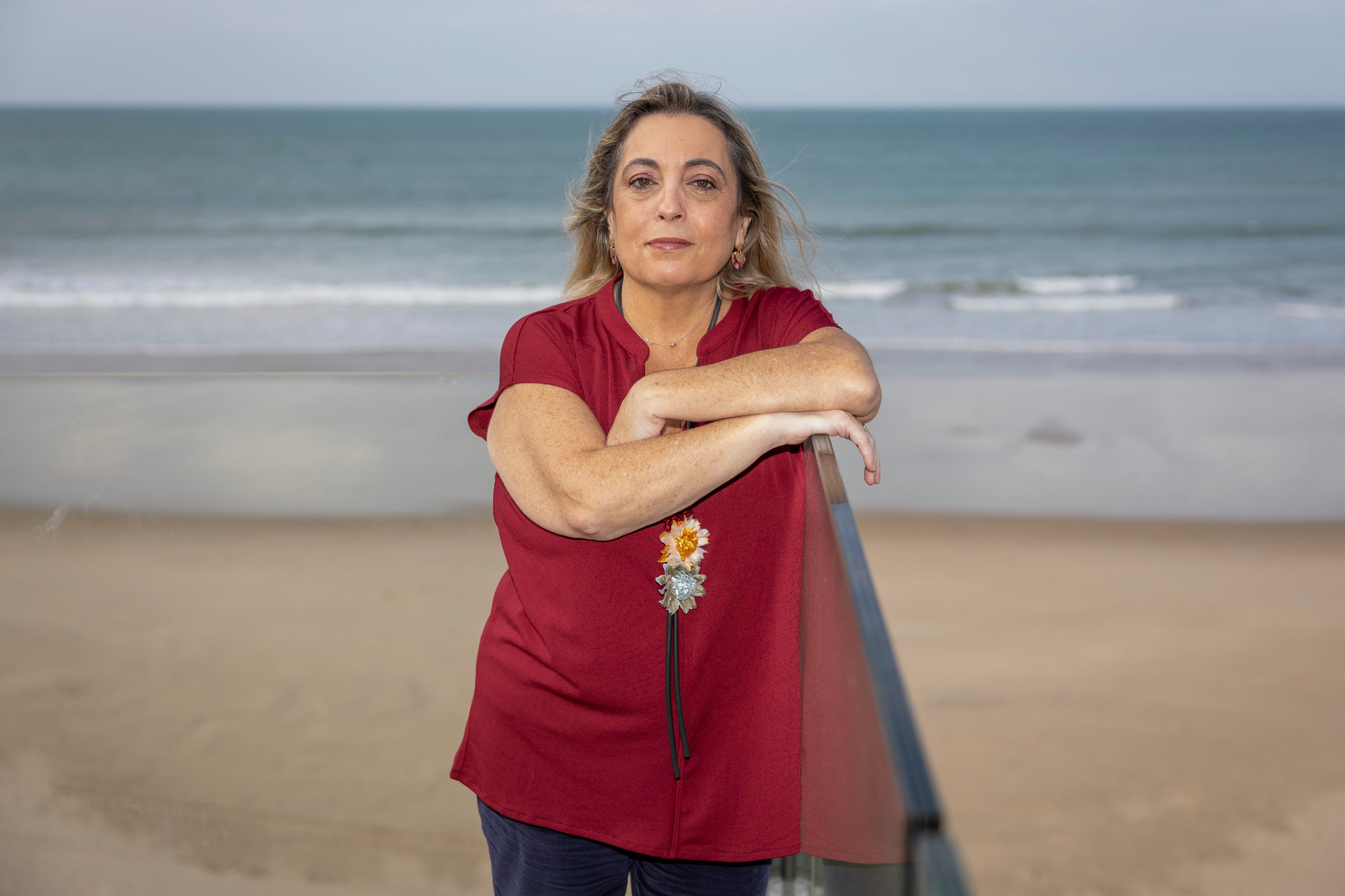 Mari Ángeles Rodríguez fotografiada en Cádiz. 