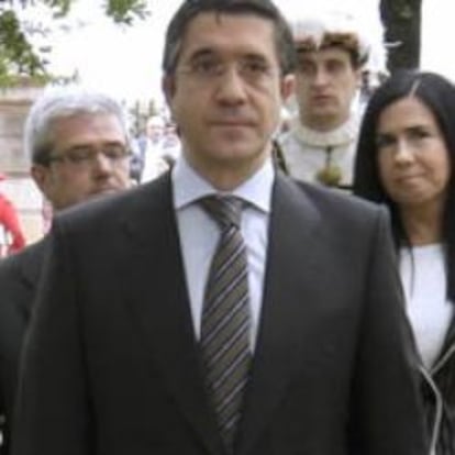 Juan José Ibarretxe, Arantza Quiroga y Patxi López