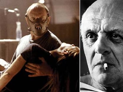 Con Julianne Moore en <i>Hannibal, </i><b>a la izquierda,</b> y en <i>Sobrevivir a Picasso</i>, dirigida por James Ivory.