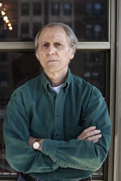 Don DeLillo, retratado en Nueva York.