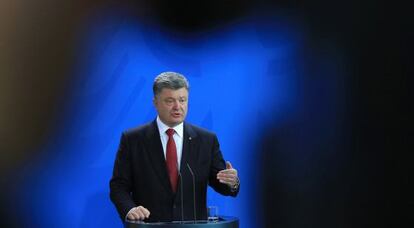 El presidente ucranio, Petró Poroshenko.