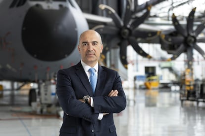 El nuevo presidente de Airbus España, Francisco Javier Sánchez Segura.