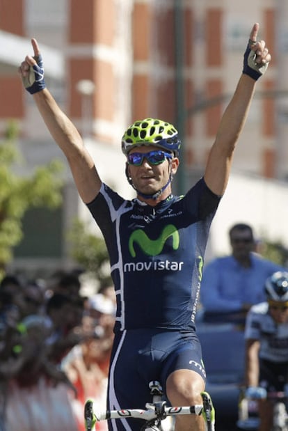 Rojas celebra el Campeonato de España.