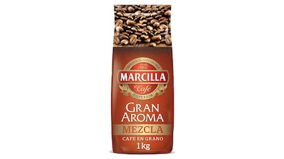 Café en grano Marcilla.