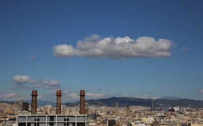 Panorámica de Barcelona.