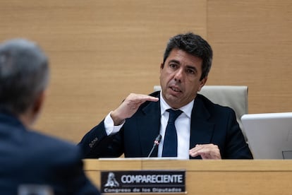 El sumario de la dana desmonta el testimonio exculpatorio de Mazón en el Congreso