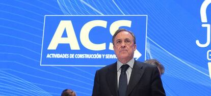 Florentino Pérez, presidente de ACS.