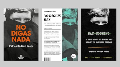 Portadas de las diferentes ediciones de 'No digas nada'.