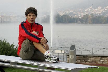 Óscar Freire, en 2009, en Lugano.