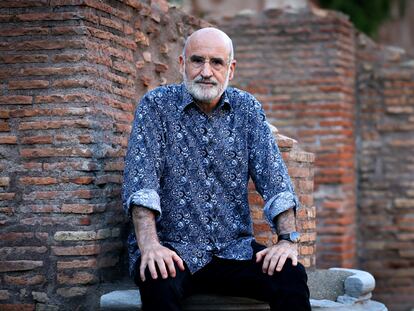 El escritor Fernando Aramburu, en Roma en 2023.