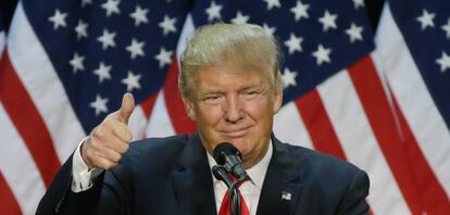 El presidente de EE UU, Donald Trump.