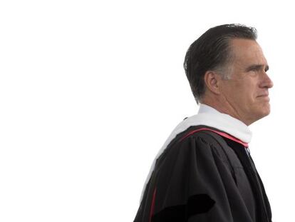 Romney, en Liberty University.
