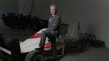 Emilio de Villota, la semana pasada en Madrid.