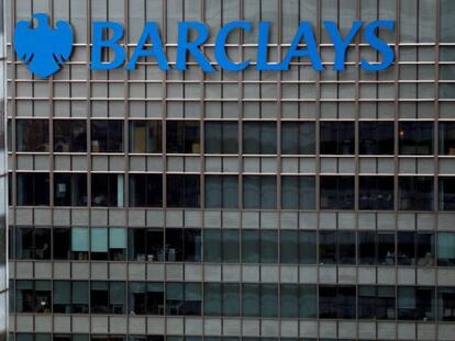 Edificio de Barclays en Canary Wharf, Londres (Reino Unido).