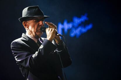 El cantant durant la seva actuació en la primera nit del Festival de Jazz de Montreux, Suïssa, el juliol del 2013.