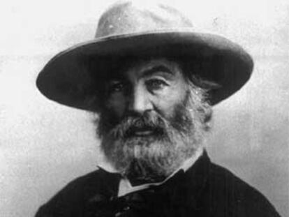 El poeta estadounidense Walt Whitman.