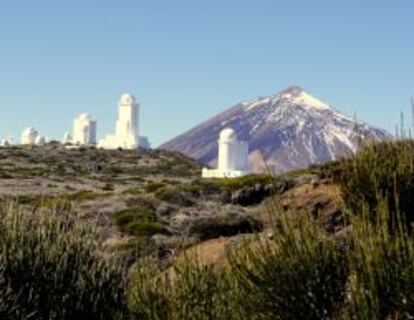 El observatorio del Teide, en Tenerife